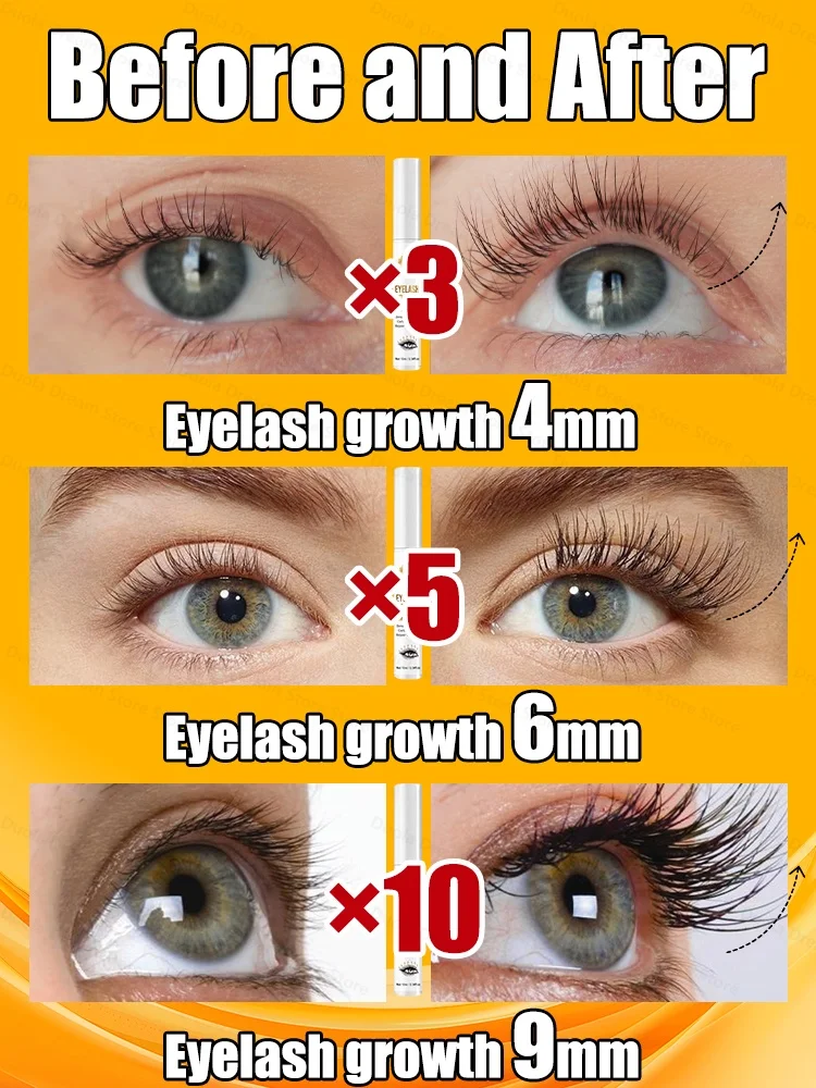 3 Days Fast Eyelash Growth Serum Eyelash Eyebrow Growth Strong Eyelash Growth Thicken Care Products lash Lifting Kit Supplies