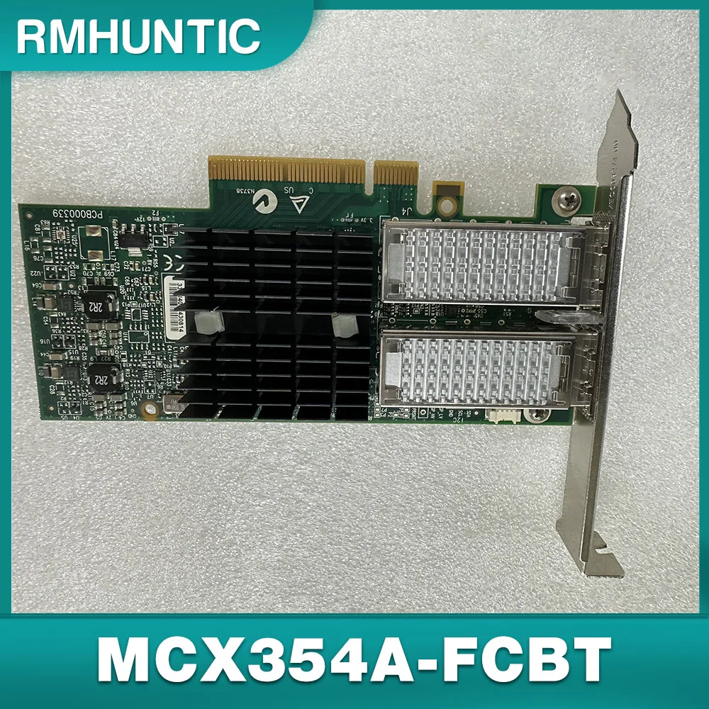 For Mellanox ConnectX-3 FDR IB 56G/40G NIC MCX354A-FCBT CX354A