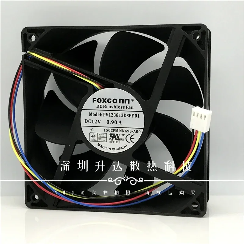 New Foxconn PV123812DSPF01 12CM 120*120*38MM DC12V 0.90a ant B3 L3 + graphics card chassis silent cooling fan
