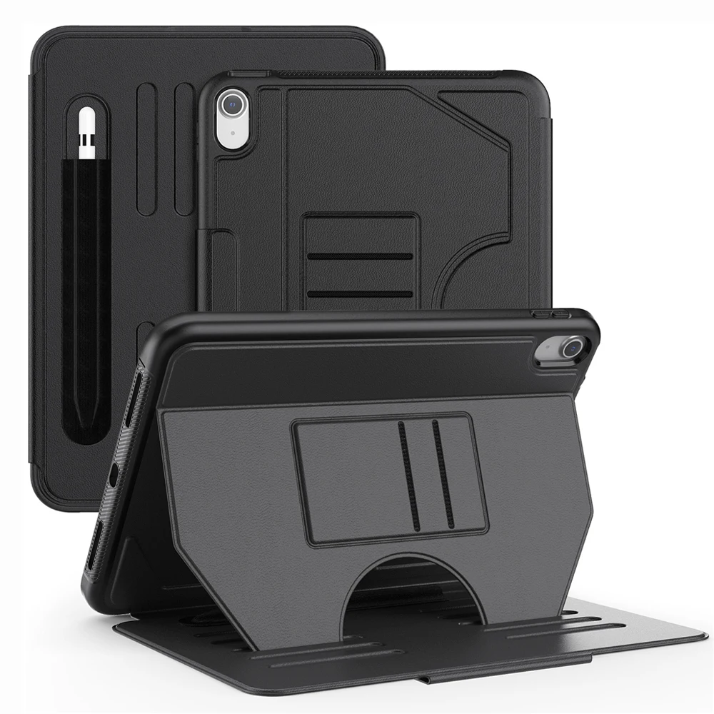 Tablet Case for iPad A16 11th Generation 2025 11 inch Smart Cover for iPad 10th Model A2696 A2777 Multi-fold Back Suction Case