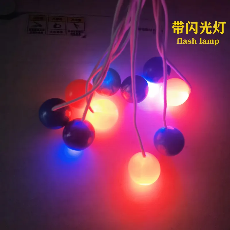 Glowing Pro-Clackers Ball Multi-Color Clack Ball Large Volume Wholesale Price Preferential Kids Gift Mexico Toys Holiday Gifts