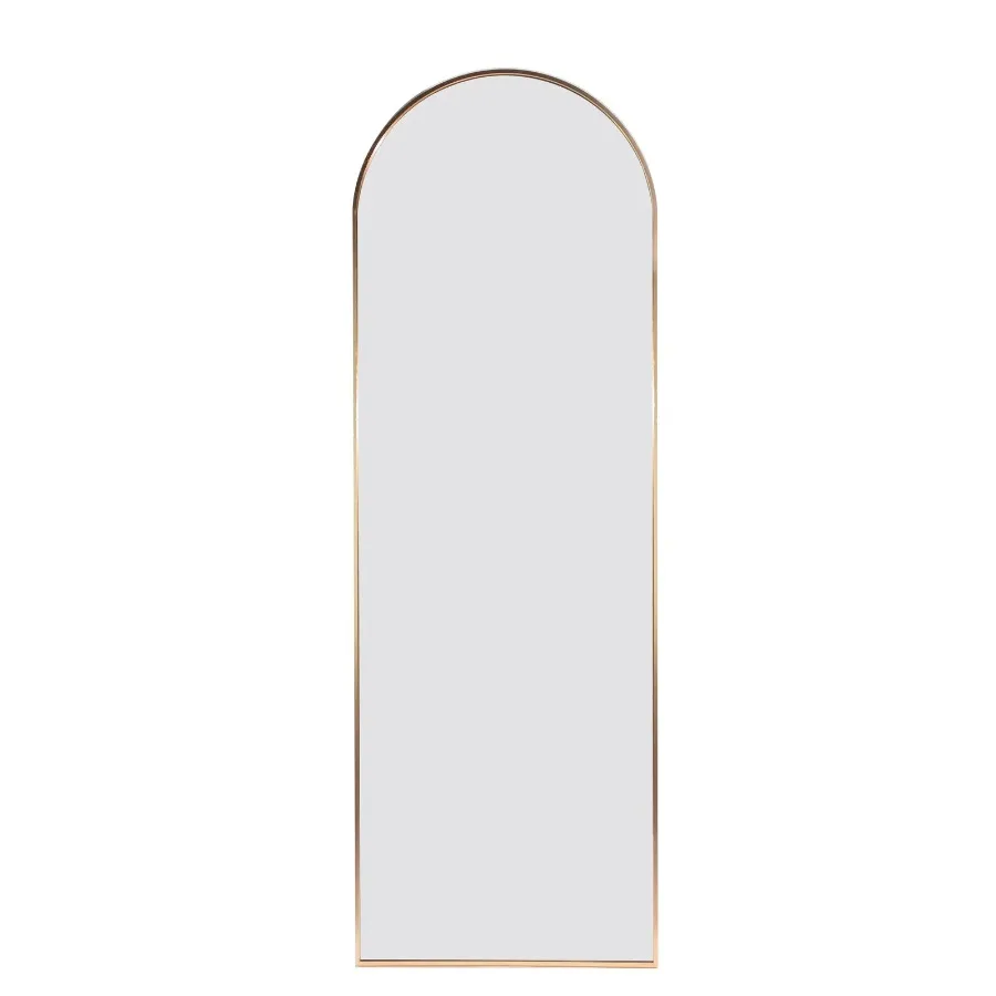 

65x22 inch metal arch stand full length mirror