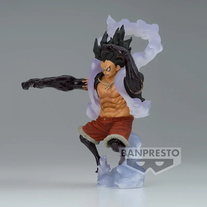 Bandai Banpresto One Piece King of Artist KOA Monkey D Luffy Gear 4 Wano Country Boundman Snakeman PVC Toy Gifts Anime Figure view 2