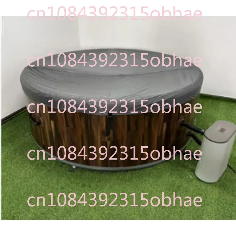 Inflatable Massage Bathtub, Heated Spa Pool, Bubble SPA, Home Hot Spring Couple Bathtub