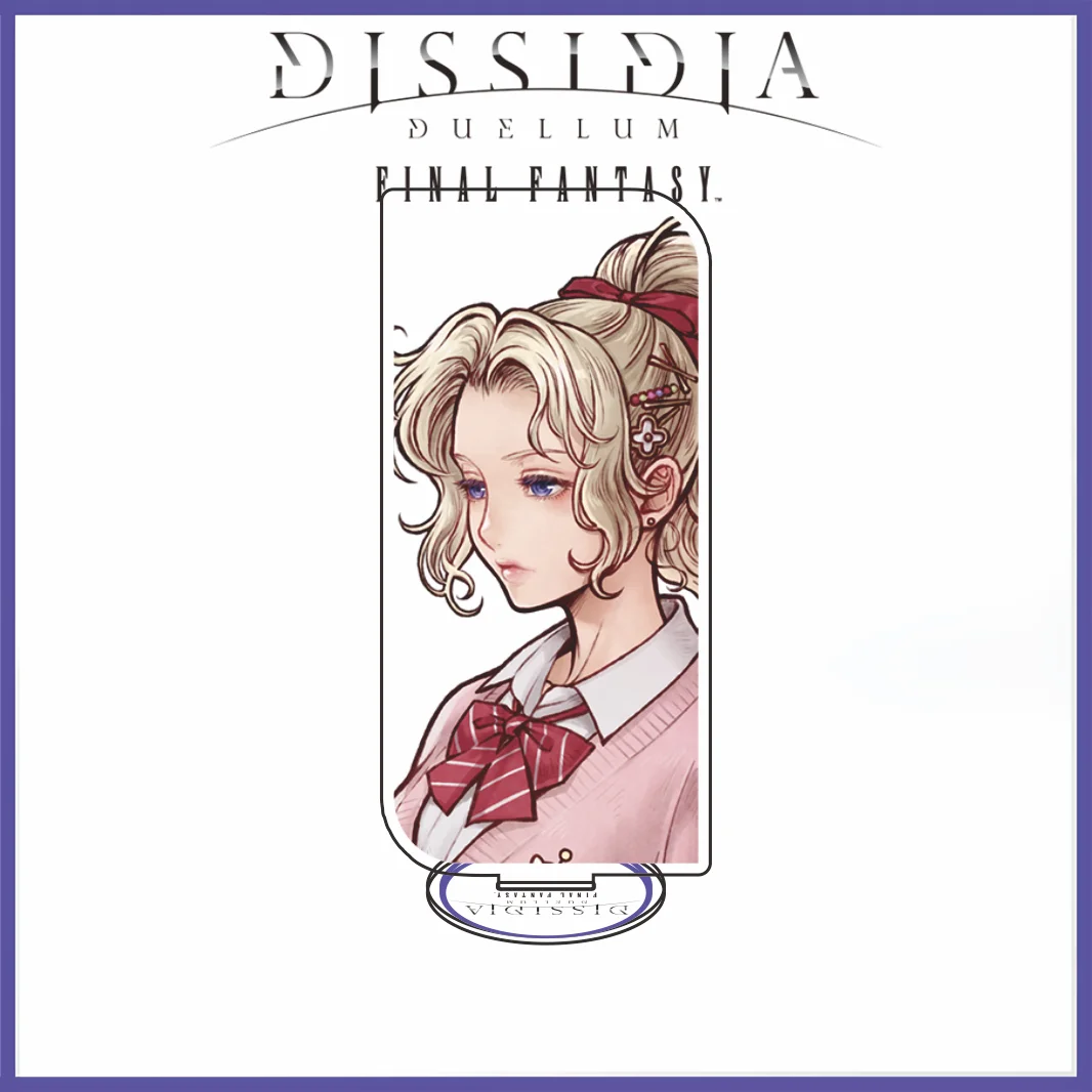 Dissidia Duellum Final Fantasy Series 2026 New Arrival 15CM Acrylic Stand Cloud Tifa Zidane Modern‑Style Game Desktop Keychain
