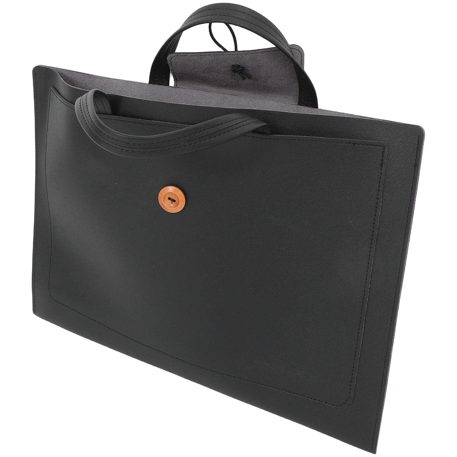 

Laptop Briefcase Women Business Travel Office Computer Bag Document 15inch Ergonomic Handbags Waterproof Pockets