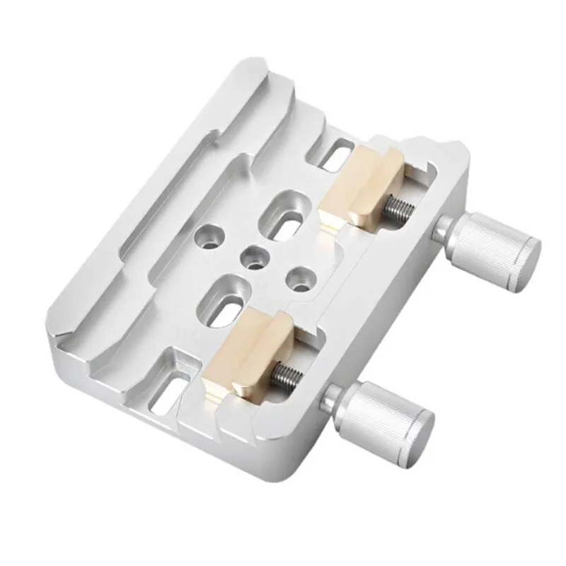 Heavy equatorial telescope mounting track - Universal wide/narrow dovetail pole with double bolts