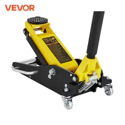 VEVOR Car Jack 1.5-3 Ton Floor Jack Aluminum&Steel Racing Jack W/ Single Pistons Quick Lift Pump Tire Change Lifting Repair Tool