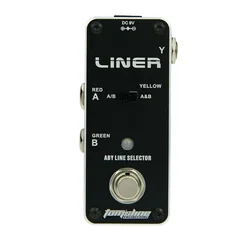 AROMA Liner Electric Guitar Effects Pedal Aby Line Selector Effect Ture Bypass Pedal ALR-3 Electric Guitar Accessories & Parts