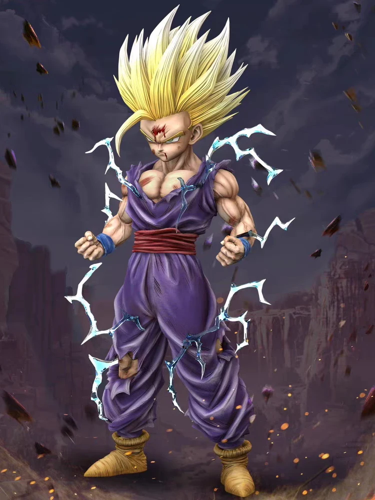 Dragon Ball Z Figure fils Gohan figurines Super Saiyan fils Gohan Figurine Pvc poupée Statue Collection modèle enfants jouet cadeaux