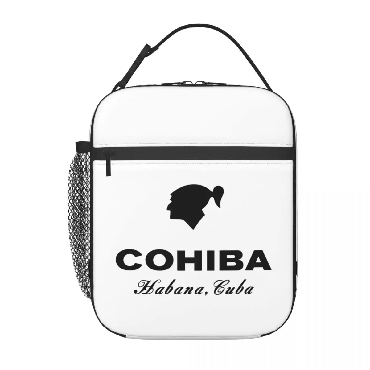 Cuban Cohibas Cigars Insulated Lunch Bags for Women Portable Thermal Cooler Food Lunch Box School