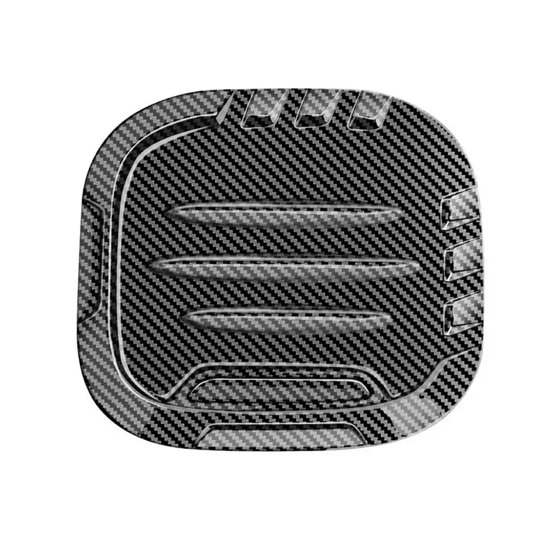 Car Fuel Tank Cap Cover Trim Oil Fuel Cap Protective For Toyota SIENTA 10 Series 2022 2023 Accessories Carbon Fiber Pattern