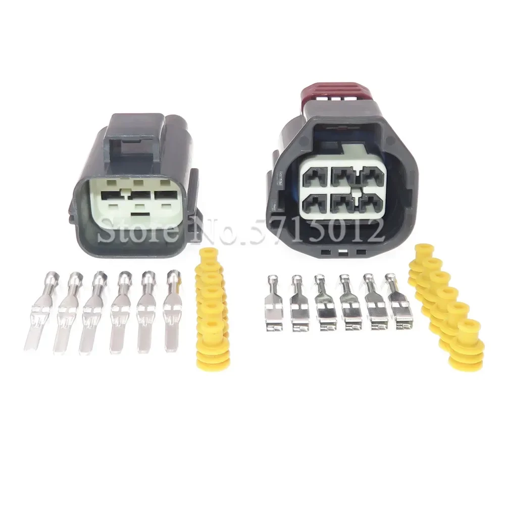 6 Hole 7283-5577-10 7282-5577-10 Car Electrical Wire Harness Socket Waterproof Auto Throttle Pump Connector