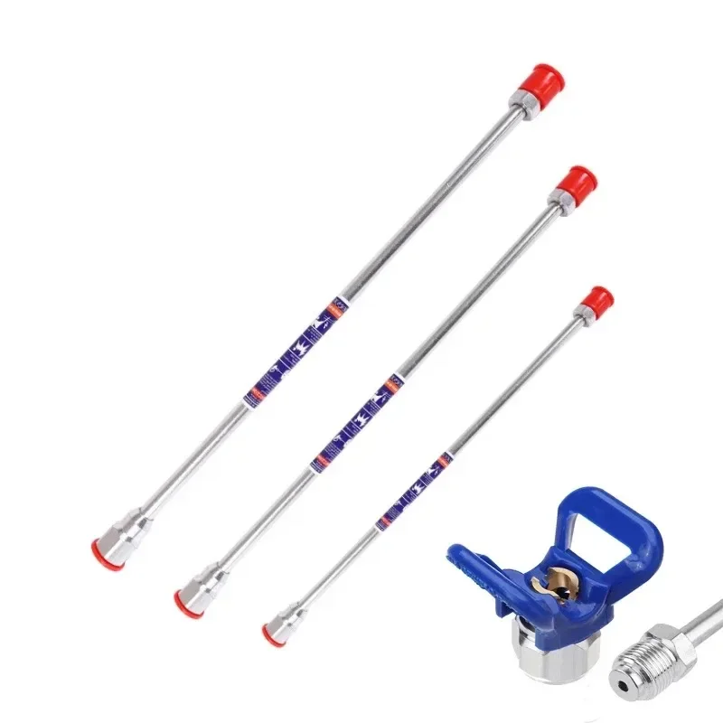 Imagem -05 - Suntool Airless Pintura Pulverizador Ponta Extensão Pólo Spray Ferramenta se Encaixa para Titan Wagner Peças de Pistola 20cm 30cm 50cm 75cm 100cm