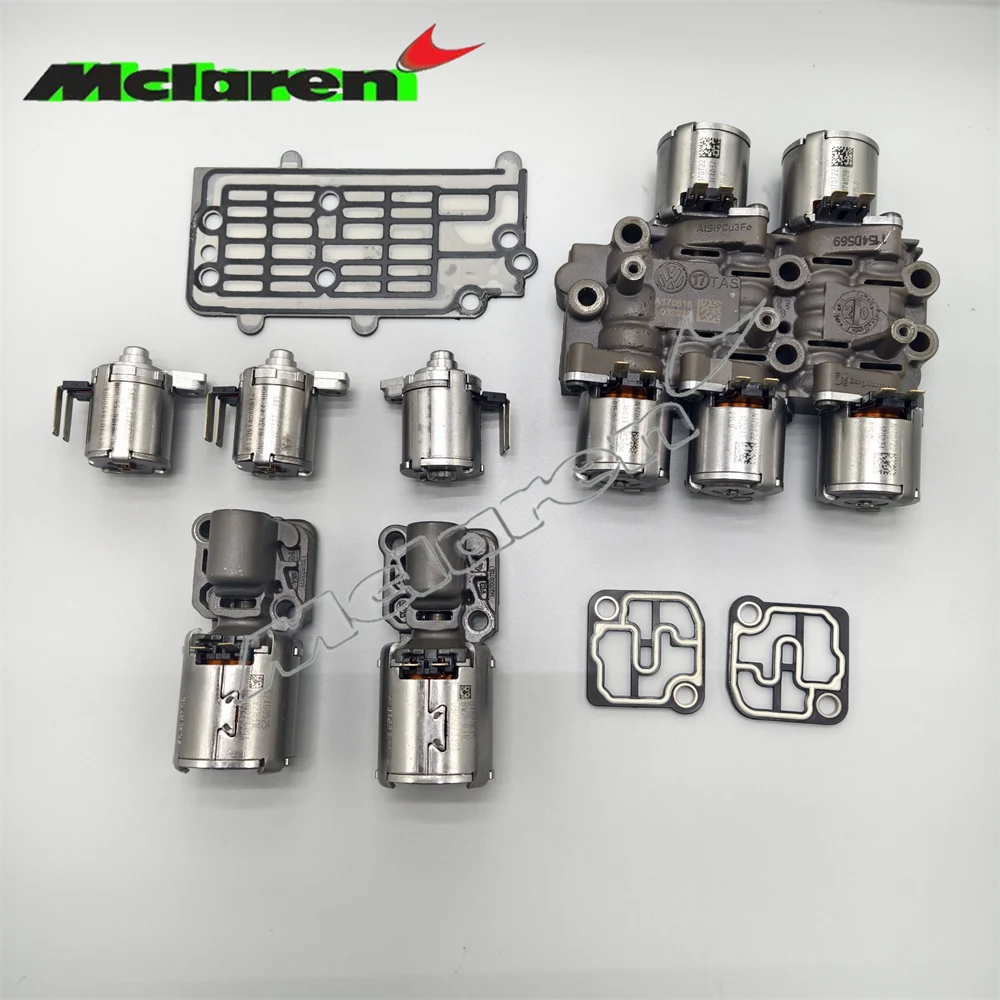 

95% New DQ380 0BH DQ500 0DE DSG 7-Speed Automatic Transmission Solenoid Set Kits For VW Audi 0BH 0DE Car Accessories
