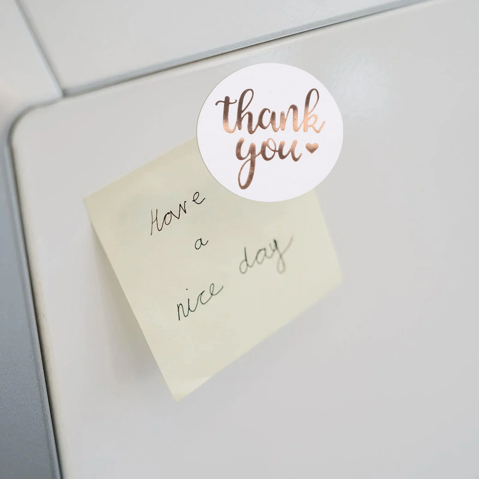 

Thank You Sealing Decals Gift Wrapping Party Supplies Food Bag Labels Copper Material Patterns Wedding Favor Bags Cards