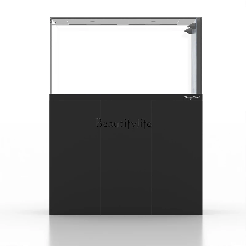 

**Bright color extremely narrow South American tank side overflow ultra-white ecological bottom filter integrated fish tank