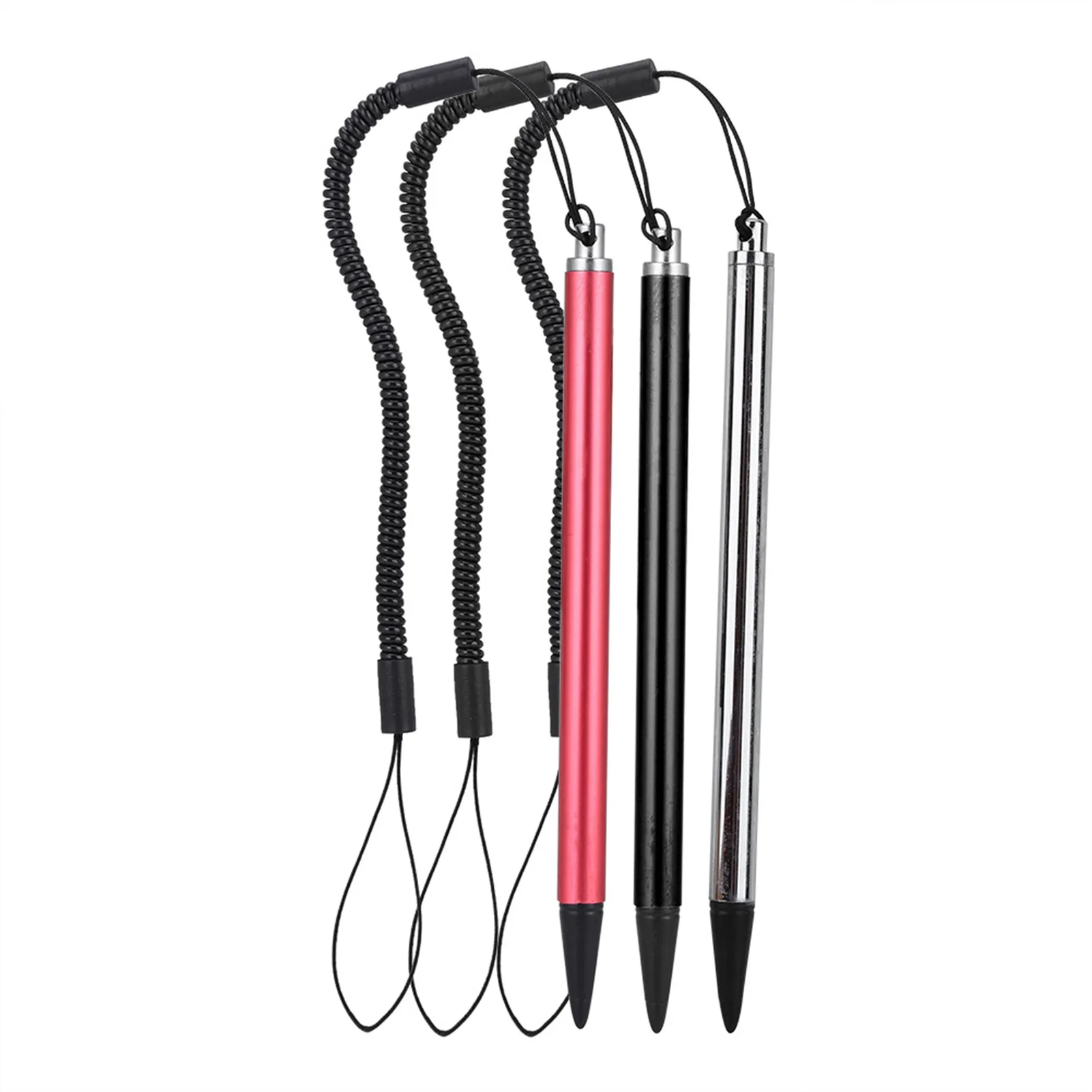 Screen Touch Painting Pen Resistive  with Spring Rope For POS PDA Navigator Touch Pen For Navigator