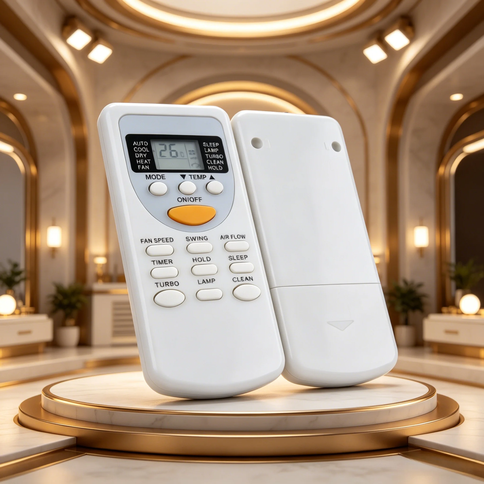 

Household AC Remote Spare Part, Replacement Controller for Chigo ZH/JT-01 ZH/JT-03 Air Conditioner, Plug&Play Easy Operation