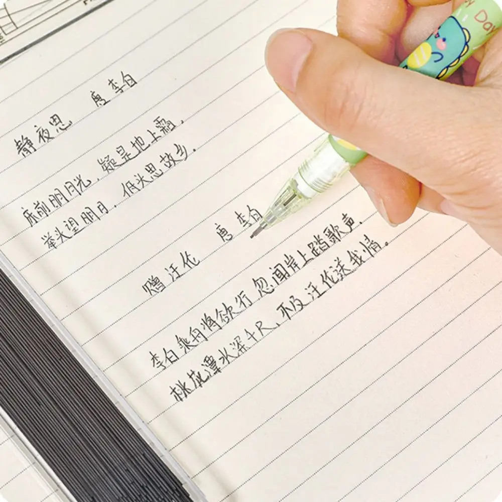 

Writing Tool 0.5mm Mechanical Pencil Peach Animals Automatic Pencils Cartoon Cute Press Pen Office Supplies