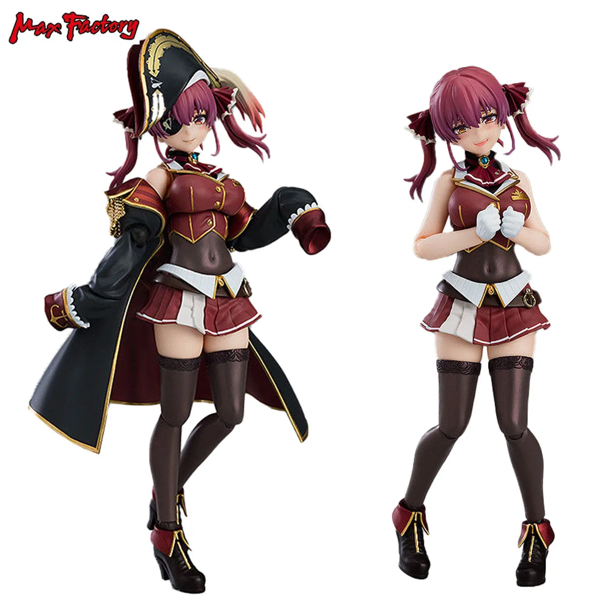 100% Original in Stock Max Factory  Figma (#577) Hololive Houshou Marine Anime Figure Action Figure Collection Series Model Toys