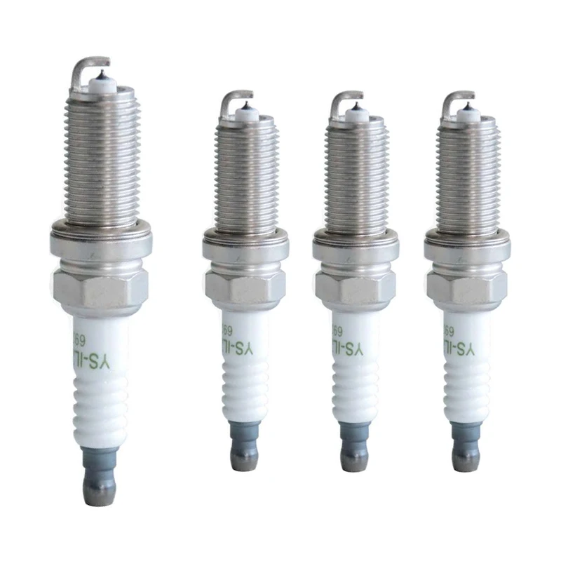 1-4 Uds bujía para Citroen C4 C5 C8 2009 Peugeot 206 207 307 CC 407 607/Jeep Renegade BU 2015 2.4L Dongfeng AX7 piezas de repuesto