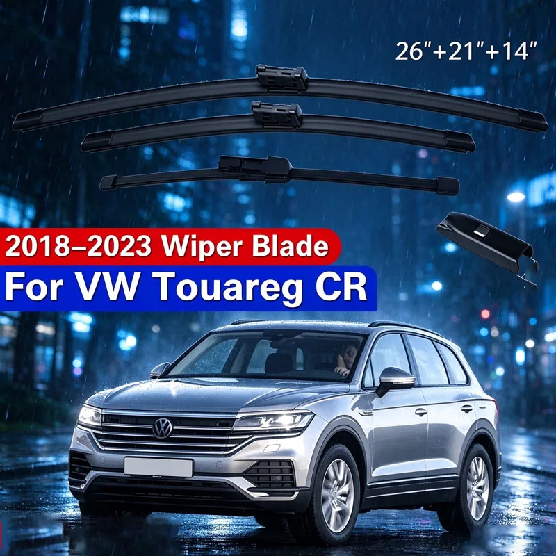Wiper Blades For Volkswagen VW Touareg CR 2018 2019 2020 2021 2022 2023 ...