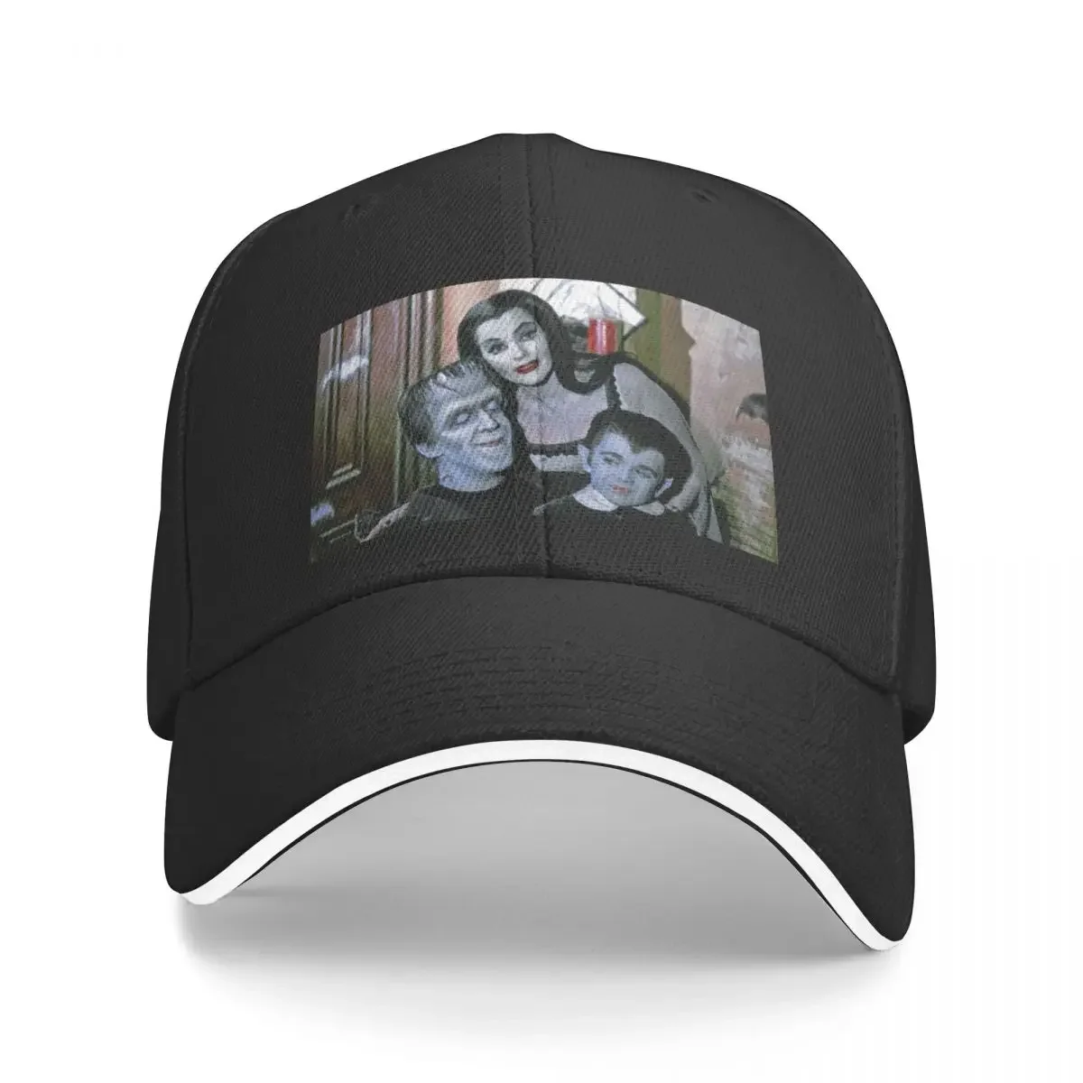 

New Herman Munster, Lily Munster, Eddie Munster Baseball Cap Bobble Hat Sunscreen Women's Hat Men's