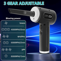 N-A91P 2-In-1 Electric Compressed Air Duster, Cordless Air Duster and Vacuum, Air Duster Blower, 3 Adjustable Speed