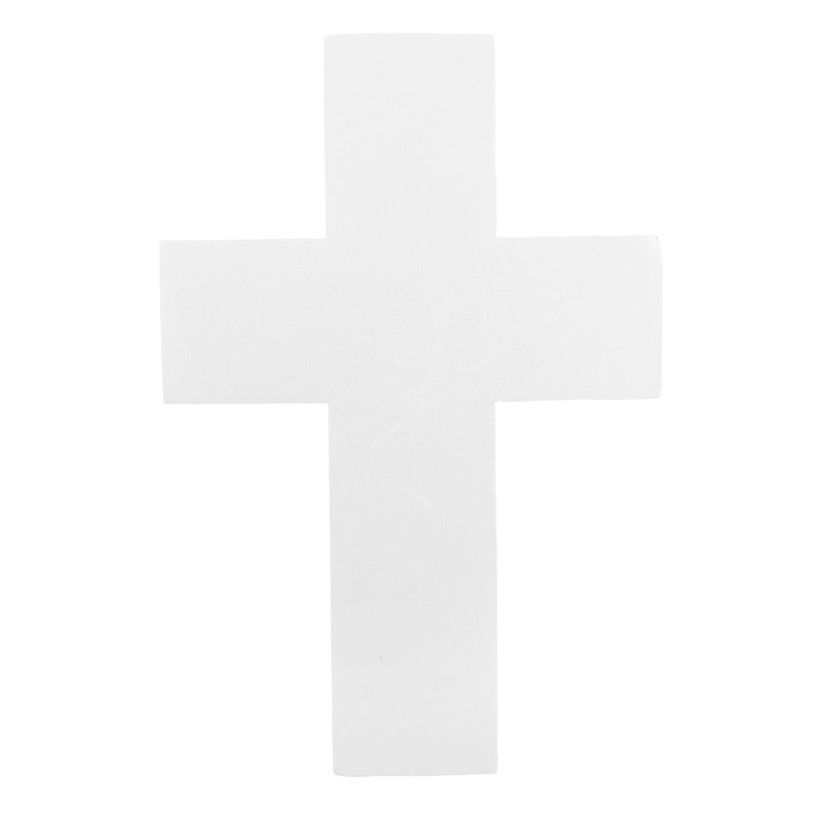 

Communion Decoration Cross Crafting Elegant Foam Religious DIY Lightweight Decorations Block Props Toys Wreath Shape