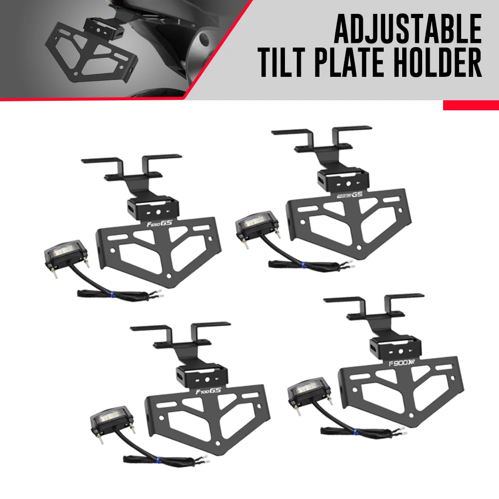 

For BMW F700GS F800GS F750GS F850GS R1200GS R1250GS New Motorcycle License Plate Bracket Licence Plate Holder Frame Number Plate