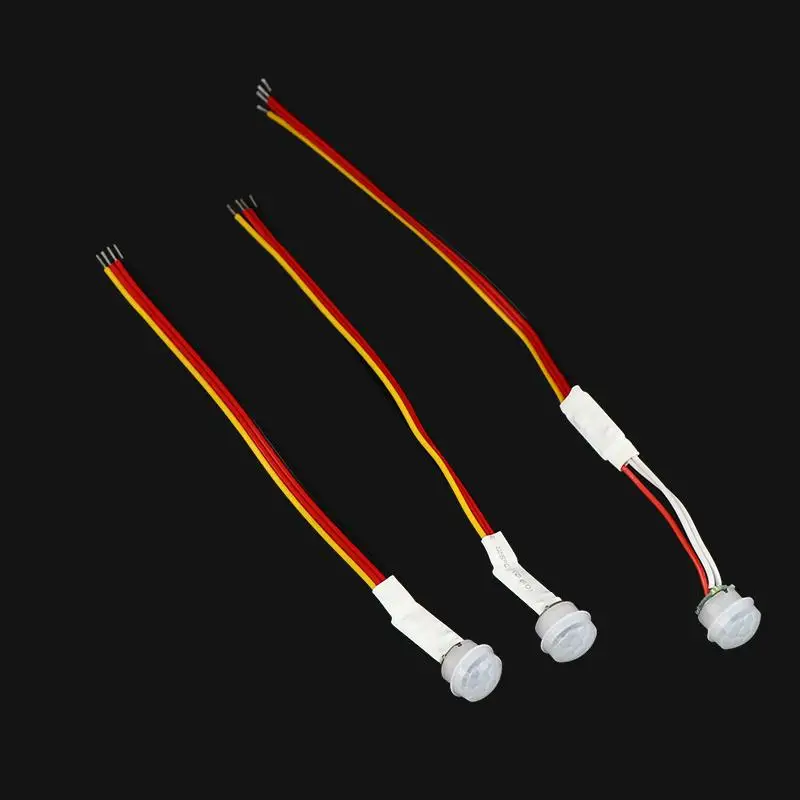 1/2/3Pcs DC3-24V PIR Motion Sensor Auto On/Off LED Infrared Human Body Detection For Cabinet Closet Stairs Hallway