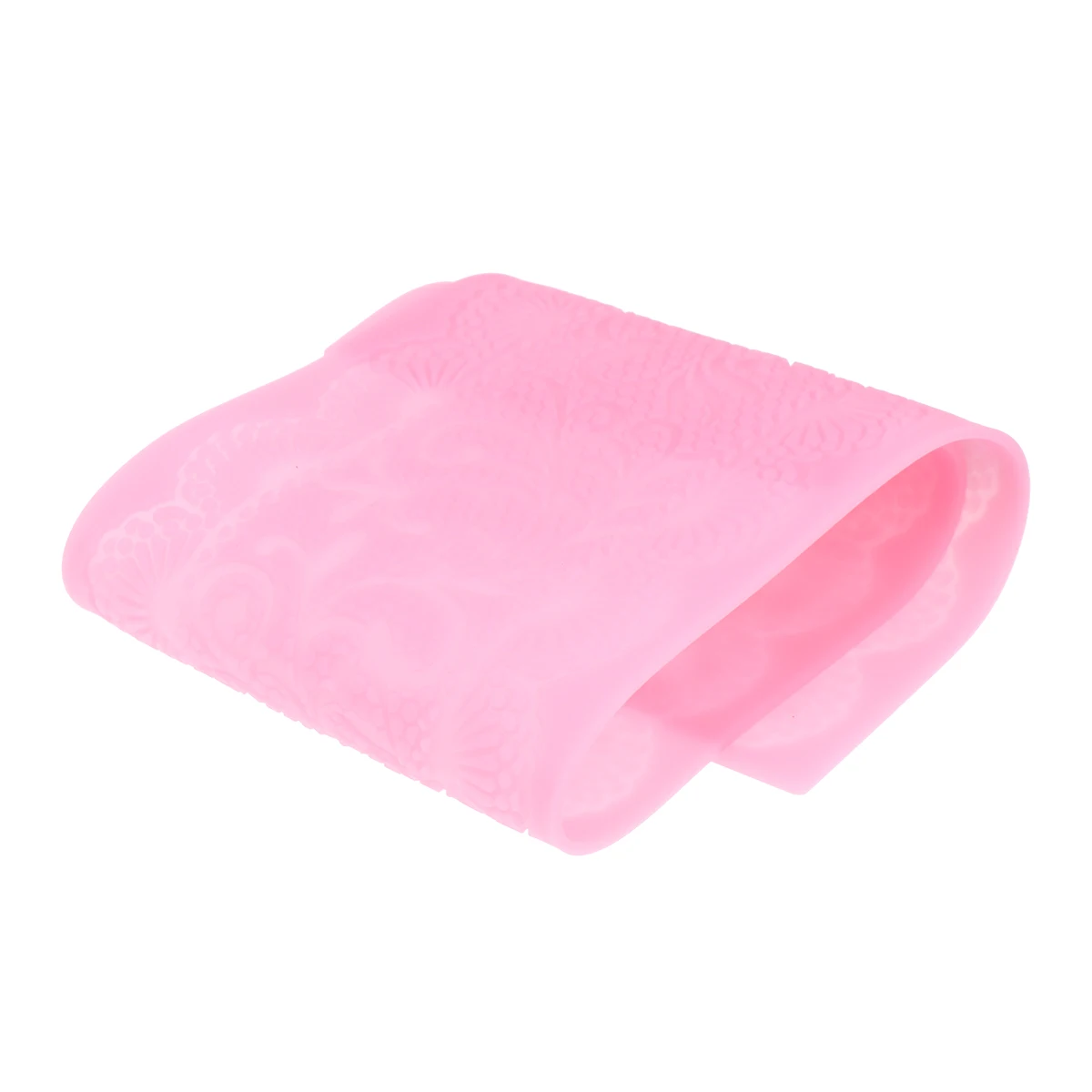 

Silicone Lace Mold Cake Decoration Tool Baking Wedding Sugar Craft Gum Paste Resin Cake Topper Decor Pink Mould