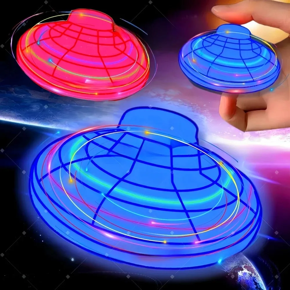 360° Flying Ball Toys Magic Ball Flying Spinner Flight Gyro UFO Fingertip Drone Aircraft induction gyroscope Decompression Toy