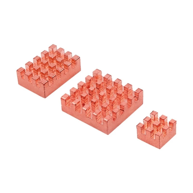 

B2EF Copper Cooling Heatsinks High Conductivity For RV2 Single Board Computers