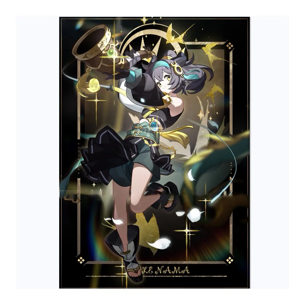 

60PCS 63x90mm Protective Sleeves Trading Cards Protector Holographic Animation YuGiOh Card Sleeves Shield Laser Card Deck Cover