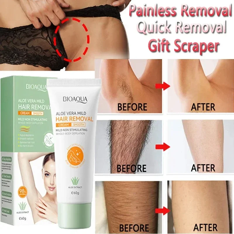 Removal Cream Fast Hair Painless Hair Growth Inhibitor Arm Armpit Legs Permanent Depilatory For Men Women Beauty Health Care