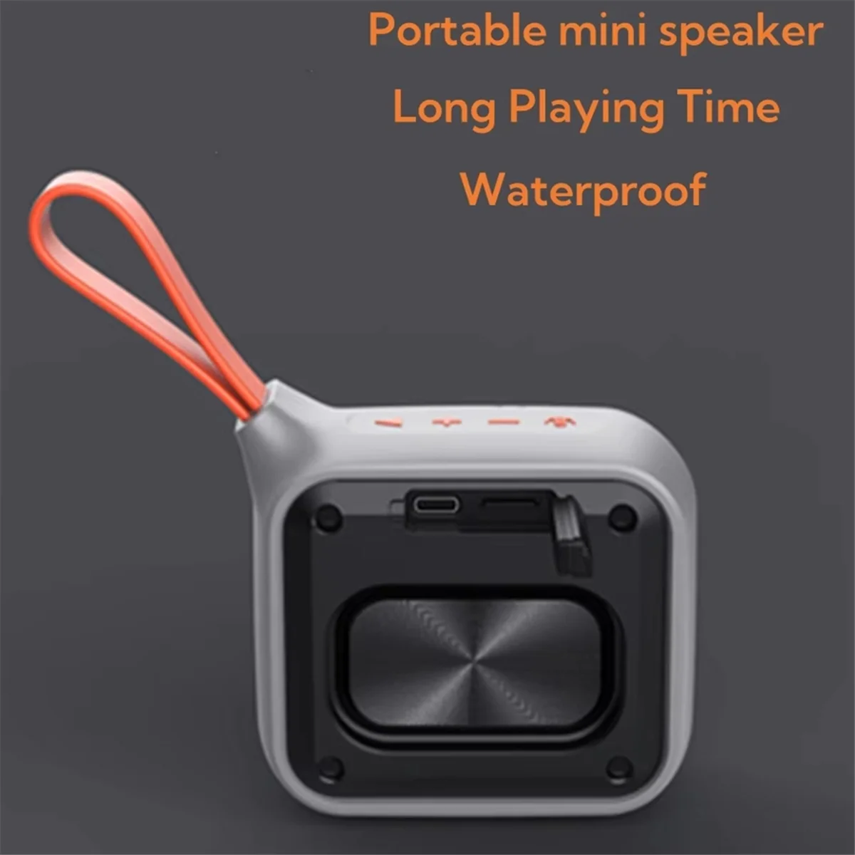 

Outdoor Riding Bluetooth Speaker Waterproof Wireless Mini Portable Bass 3300mAh Battery Hiking Party Music Loudspeaker