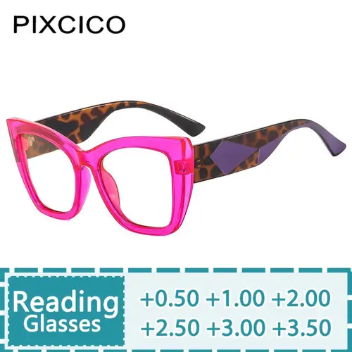 R56901-gafas de lectura con montura de mariposa para mujer, lentes ópticas populares de ojo de gato para presbicia, dioptrías + 0,50 ~ + 3,50