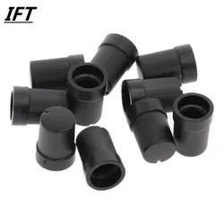 50 Pcs 6mm Knob Cap Round Hole Dia for Rotary Potentiometer 10mm x 14mm