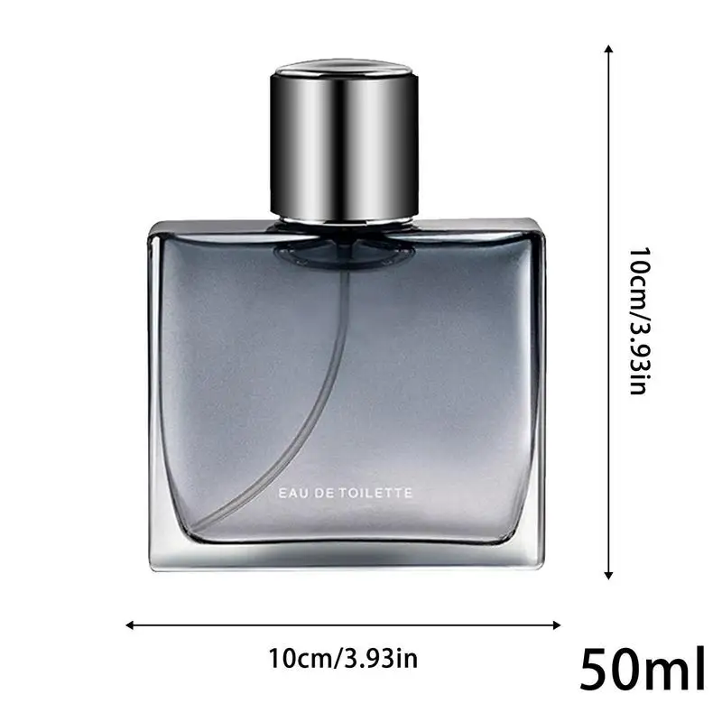 Parfum pheromon pria 50ML parfum Cologne klasik untuk pria parfum pandangan wangi tahan lama menarik parfum kencan