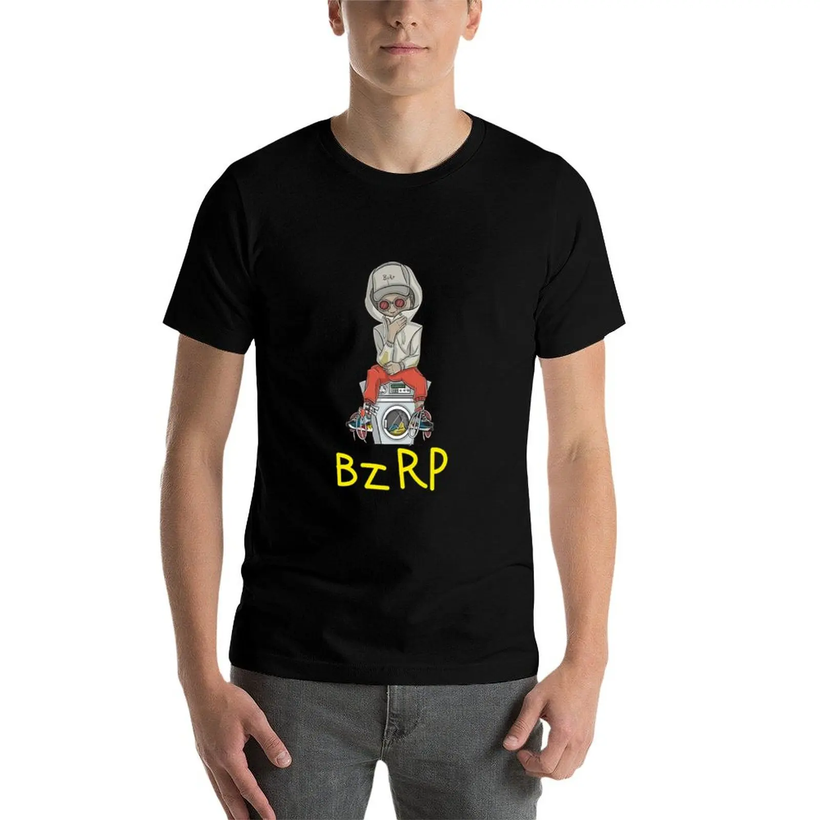 Bizarrap bzrp Gift idea for producer lovers T-Shirt essential t shirt anime t shirts oversize t shirt man plain T-shirt view 3