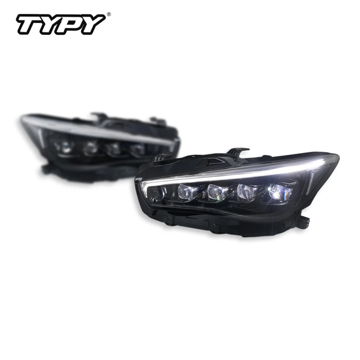 

TYPY New LED Head Lamp Upgrade Modified For LnfinitiQ50L 2015-2024 Headlight Dynamic Signal Head Lamp Auto Accessories