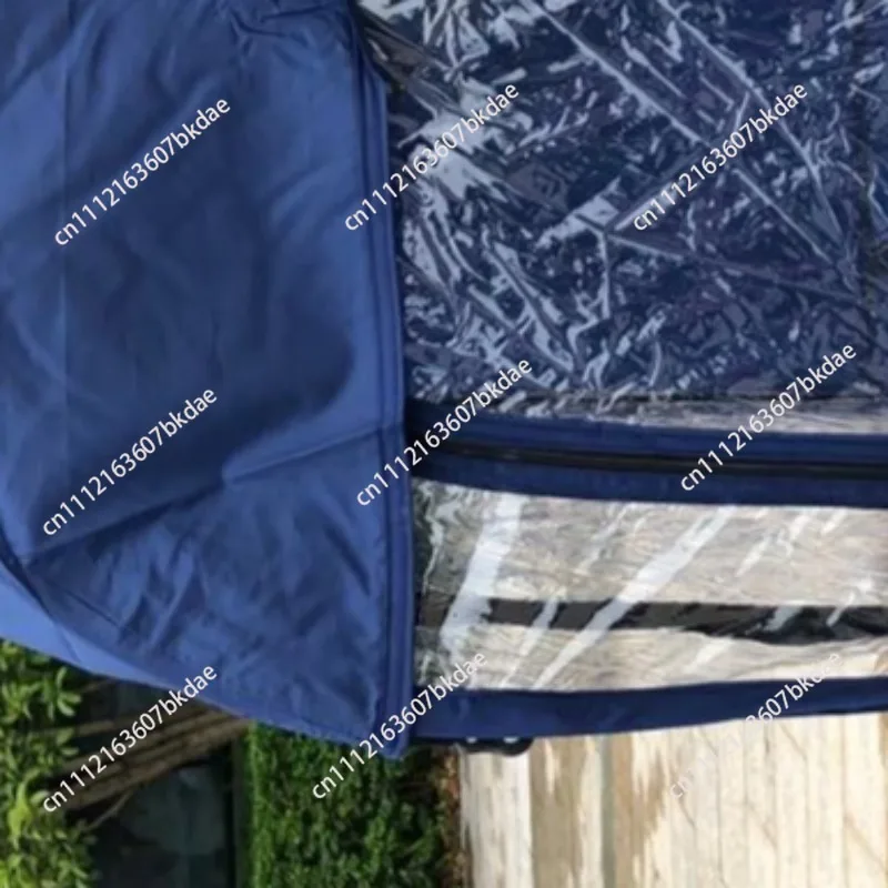 Waterproof Outdoor Fishing Chair Room Pop Up Rain Shelter Winter Cold Weather Emergency See Through Pvc Camping Tent