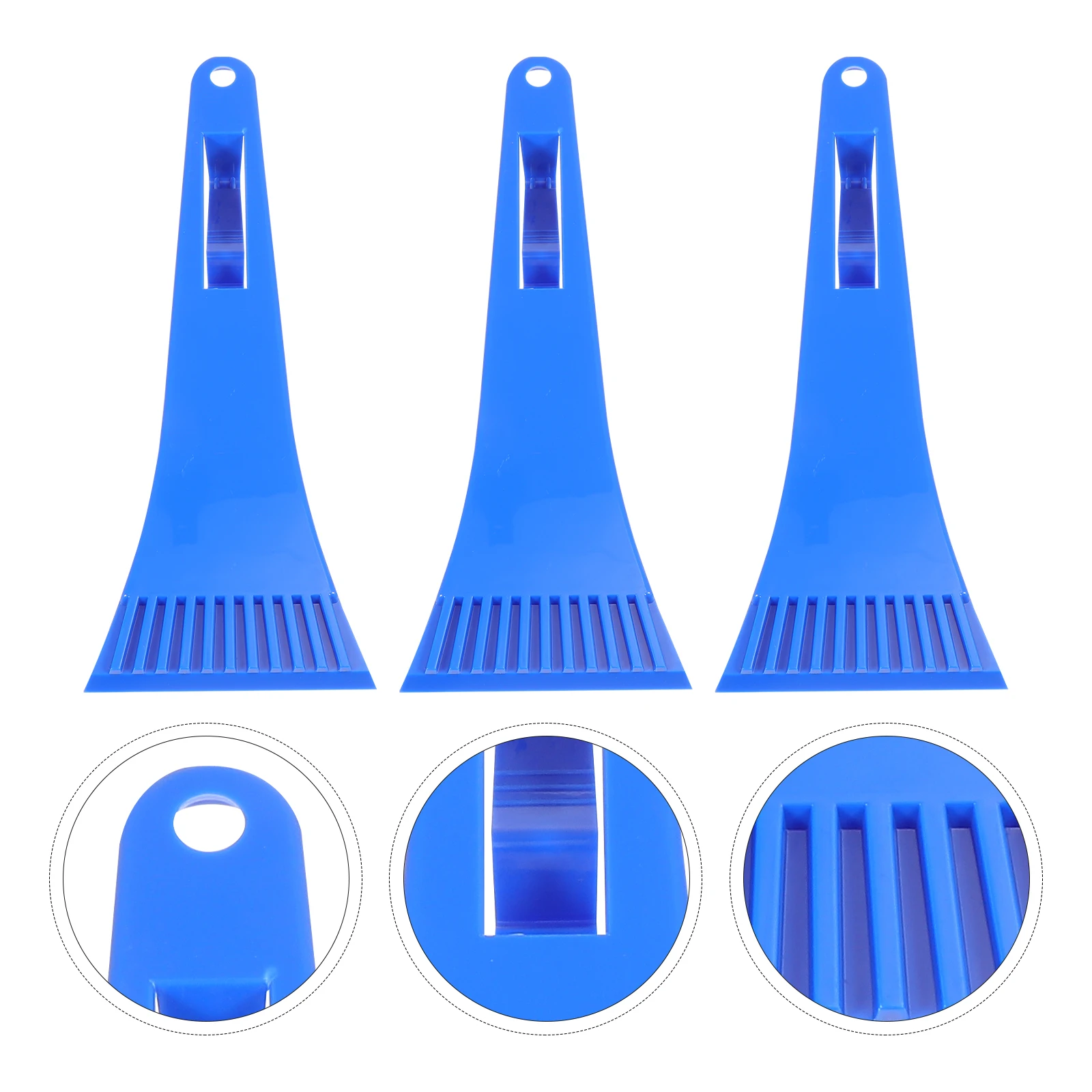 

3Pcs Ice Scraper ABS Handheld Small Shovel for Refrigerator Snow Removal Frost Tool Defroster Durable Rust Resistant Ergonomic