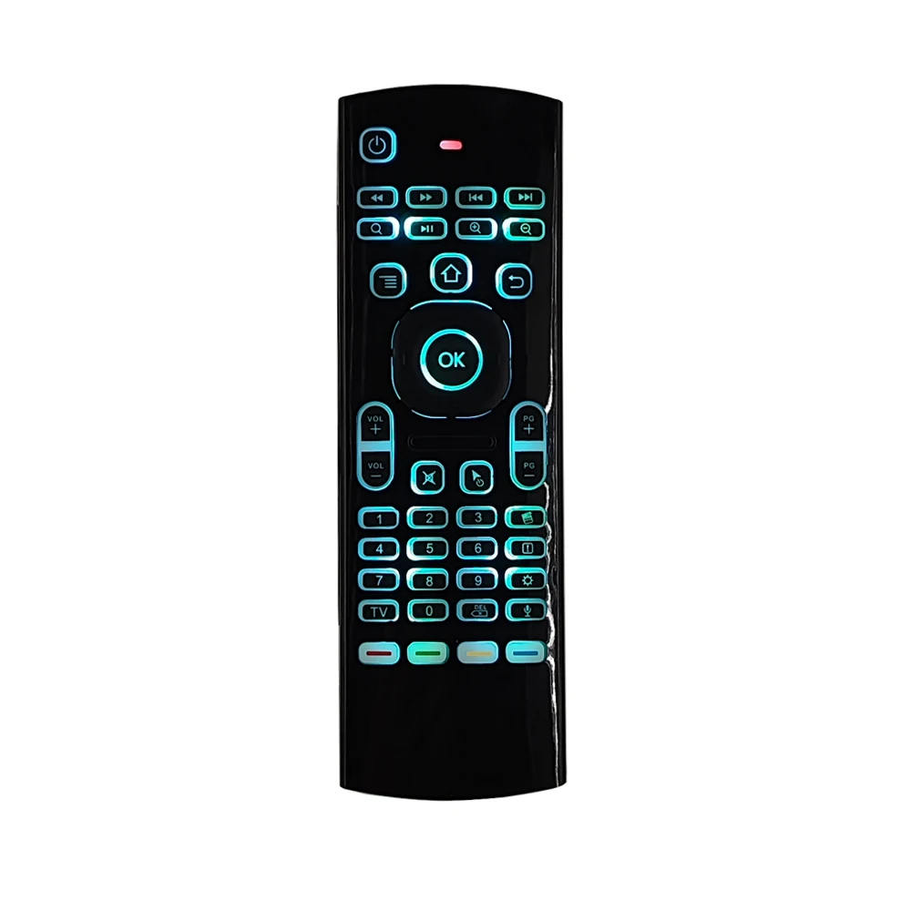 MX3 PRO Voice Air Mouse Remote Control Mini Keyboard 2.4G Wireless Gyroscope IR Learning for Android Tv Box PC Projector