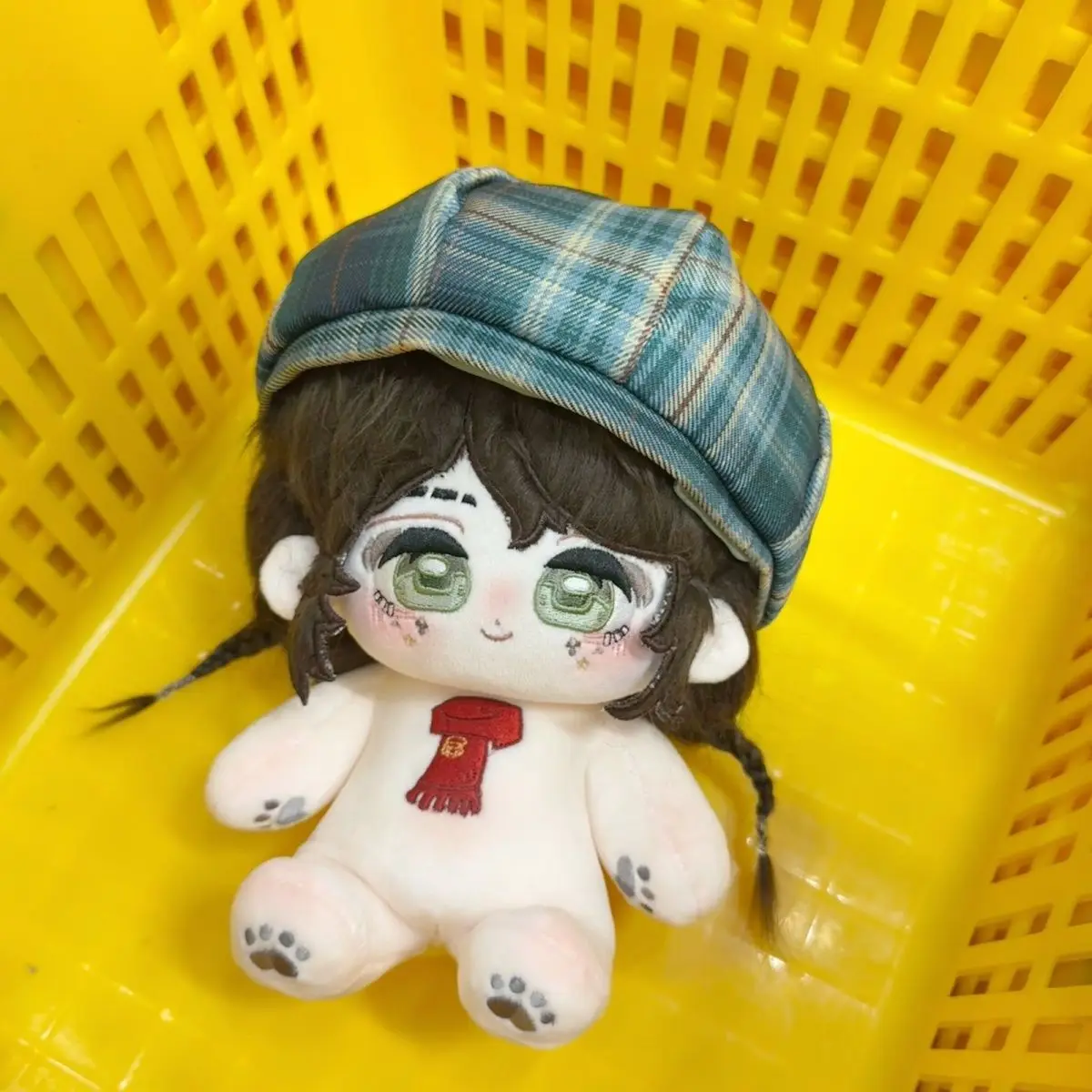 

Anime 20cm Cute Identity Ⅴ Emma Woods Gardener Cotton Doll Can DIY Dress Up Plush Stuffed Toys Cosplay Figurine Plushie