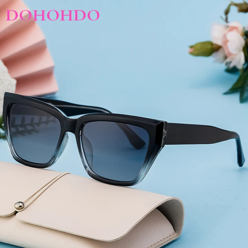 

Vintage Cat Eye Sunglass Men Trendy Luxury Designer Women Eyeglasses Driving Travel Shade Sunglasses Ladies UV400 Lunette Femme