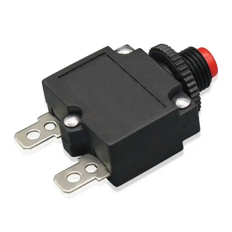 Overload protector 5A 10A 15A 20A Mini Size Thermal Overload Protector Switch for Water Pumps Motors Manual Reset Safety switch