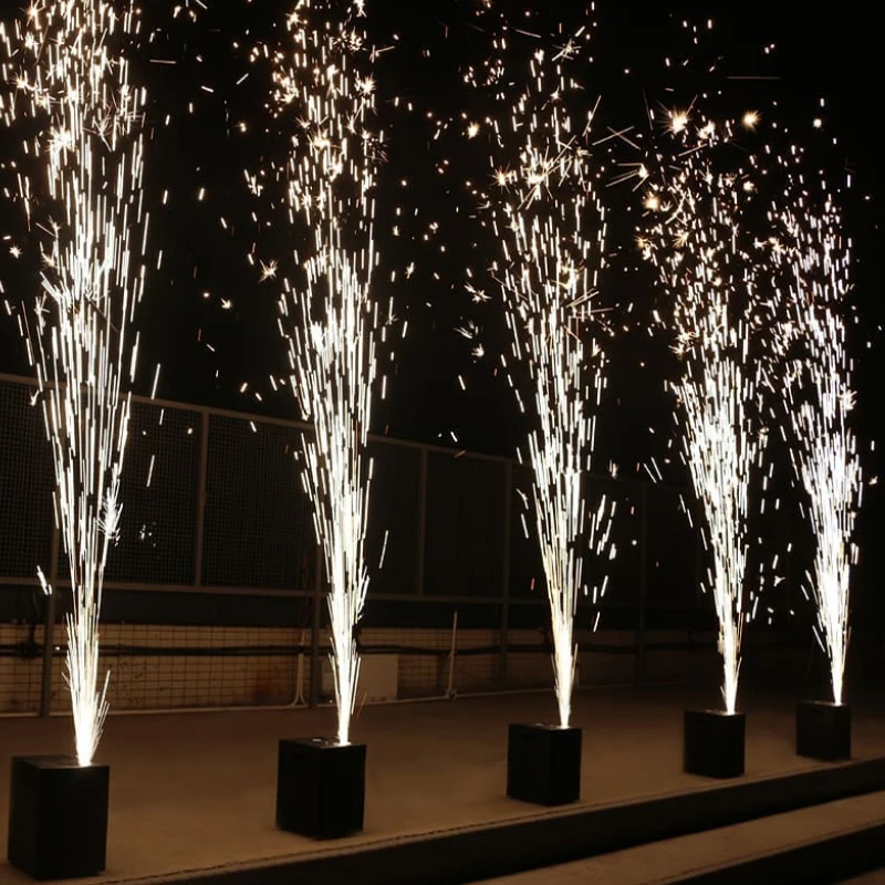 2026-آلة سباركلر داخلية وخارجية لحفلات الزفاف مع السلامة #3